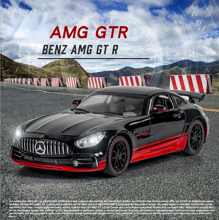 1:24 BENZ GTR Samurai Special Edition Children's Toy Simulation Alloy Sports Car Model Presents Boy's Gift
1:24 BENZ GTR Samurai Special Edition Children's Toy Simulation Alloy Sports Car Model Presents Boy's Gift