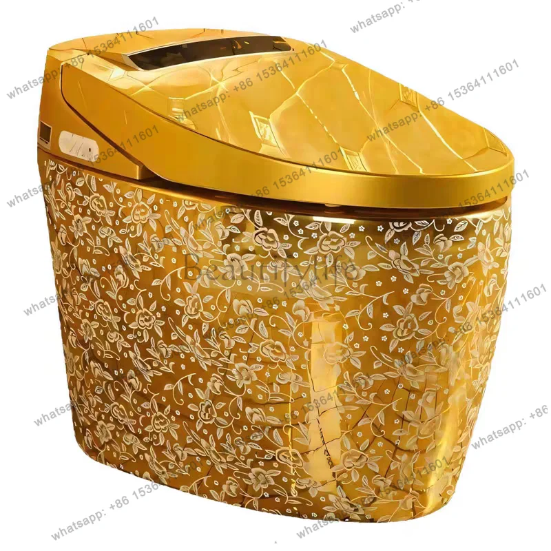Golden smart toilet household automatic integrated toilet
Golden smart toilet household automatic integrated toilet