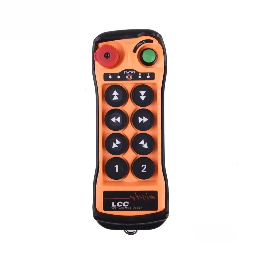 8 Keys Button Channel Dual Speed Radio Wireless F24-8d Waterproof Wireless Controller Radio Control System 433 mhz
8 Keys Button Channel Dual Speed Radio Wireless F24-8d Waterproof Wireless Controller Radio Control System 433 mhz