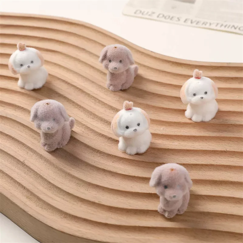 New style 30pcs/lot Flocking effect animals cartoon dogs shape resin dolls beads charms diy jewelry accessory
New style 30pcs/lot Flocking effect animals cartoon dogs shape resin dolls beads charms diy jewelry accessory