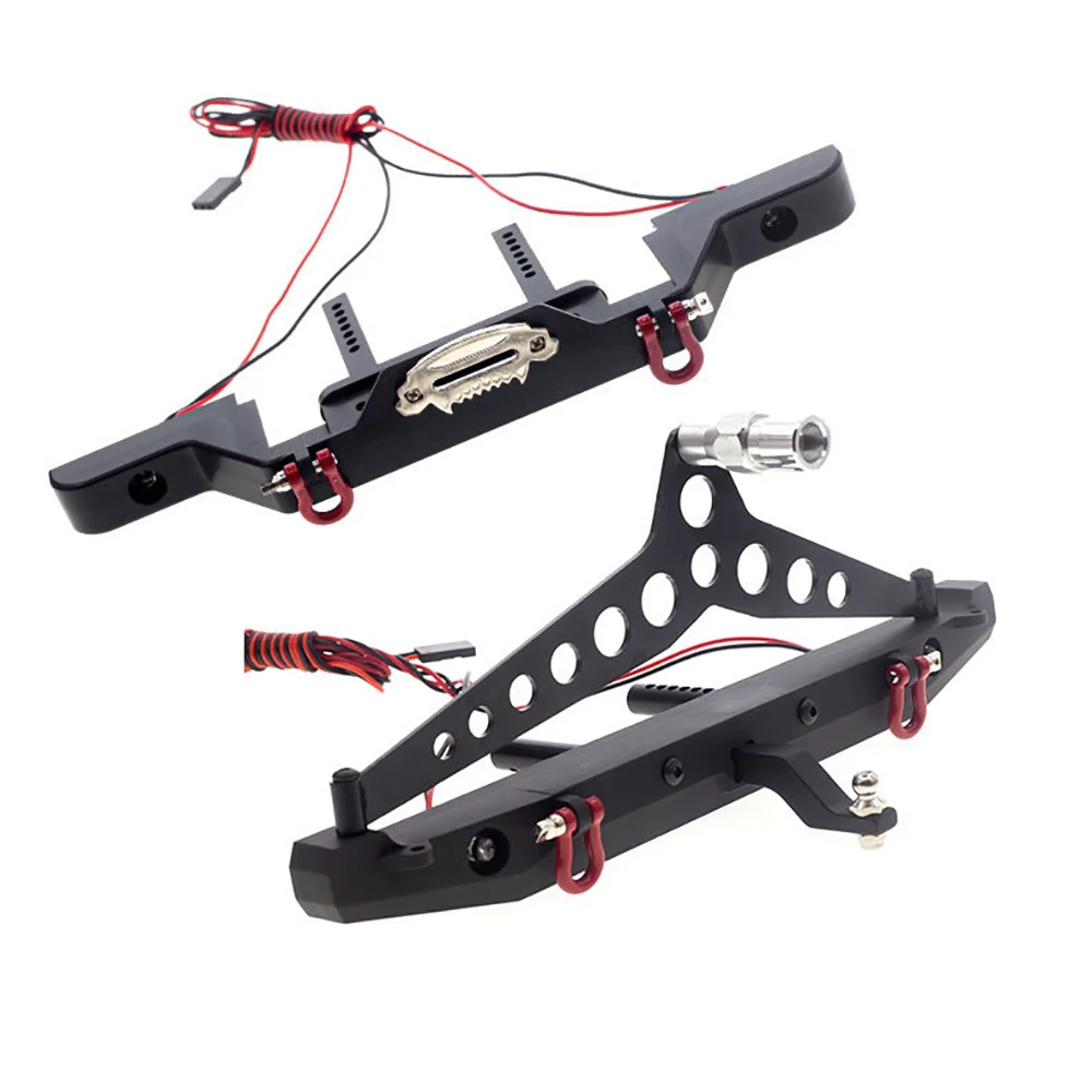 NEW Metal Front & Rear Bumper for 1/10 RC Crawler Axial SCX10 III 90046 AXI03007 Traxxas TRX-4 Upgrade Parts
NEW Metal Front & Rear Bumper for 1/10 RC Crawler Axial SCX10 III 90046 AXI03007 Traxxas TRX-4 Upgrade Parts