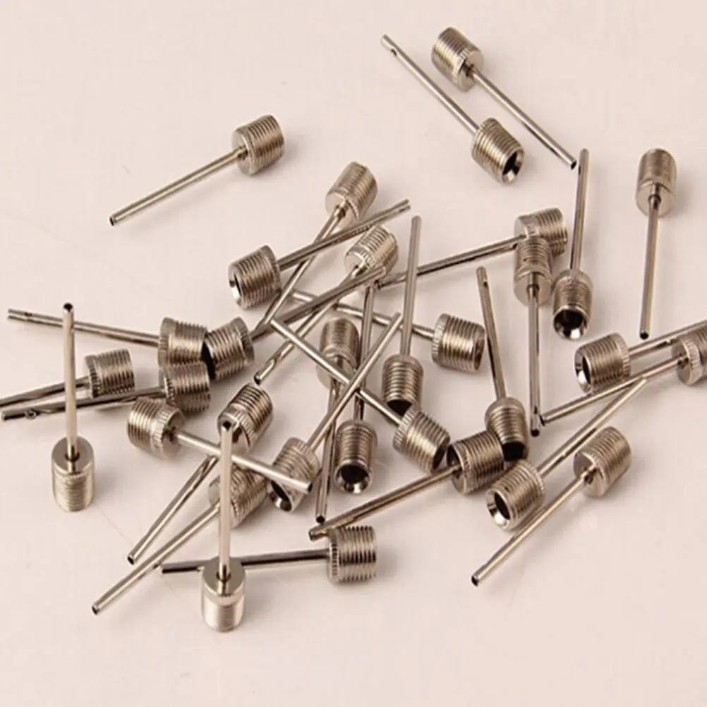 120pcs Pump Needle Aluminum Alloy Dual Tip For Basketball Soccer Volleyball Inflatable Air Pump Needles Sports Camping Hiking
120pcs Pump Needle Aluminum Alloy Dual Tip For Basketball Soccer Volleyball Inflatable Air Pump Needles Sports Camping Hiking