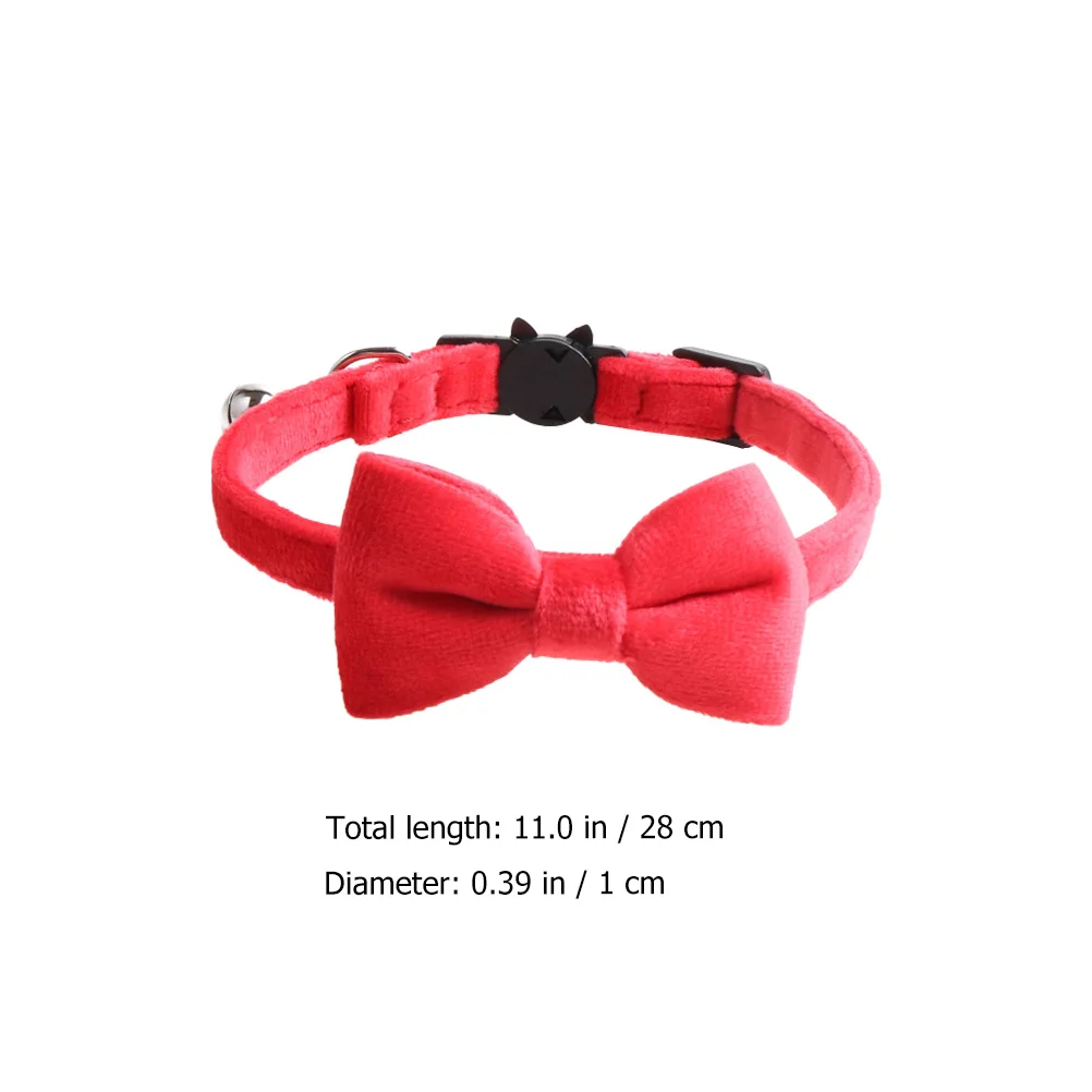 Velvet Bow Cat Collar Adjustable Soft Breathable Pet Supplies Decorative Puppy Necklaces Lovely
Velvet Bow Cat Collar Adjustable Soft Breathable Pet Supplies Decorative Puppy Necklaces Lovely