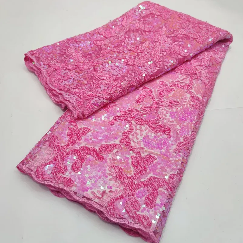 New Design Embroidery French Net Lace Fabric With Sequins Nigerian Wedding Party Material 5yards For Women TS1135
New Design Embroidery French Net Lace Fabric With Sequins Nigerian Wedding Party Material 5yards For Women TS1135