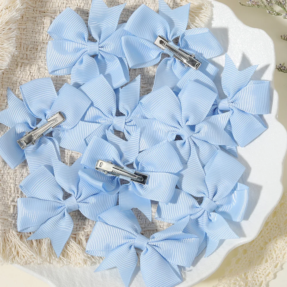 10pcs/lot Solid Color Woven Ribbon Children's Bow Hair Clip for Babies Girls Children Daily Decoration Baby Hair Accessories
10pcs/lot Solid Color Woven Ribbon Children's Bow Hair Clip for Babies Girls Children Daily Decoration Baby Hair Accessories