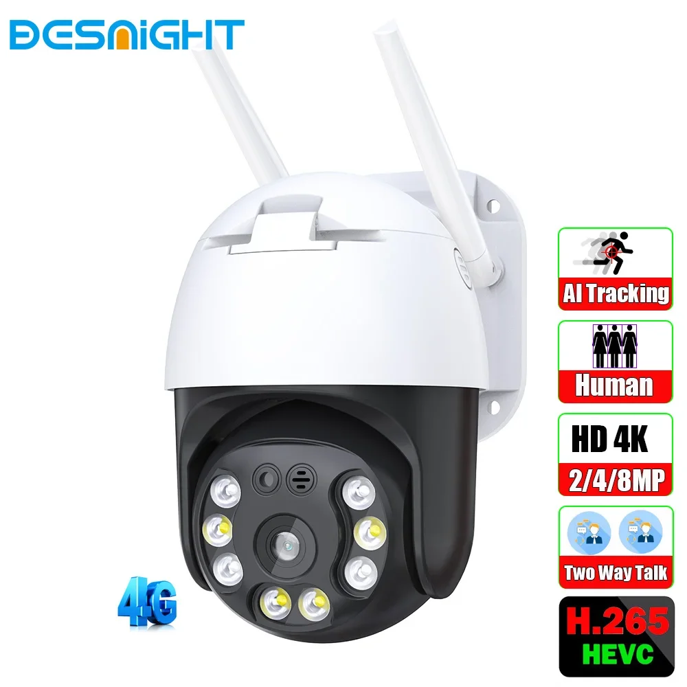 4G SIM Card IP Camera 8MP 4MP PTZ Camera Auto Tracking Security Camera 8MP 4MP Outdoor CCTV Surveillance iCSee
4G SIM Card IP Camera 8MP 4MP PTZ Camera Auto Tracking Security Camera 8MP 4MP Outdoor CCTV Surveillance iCSee