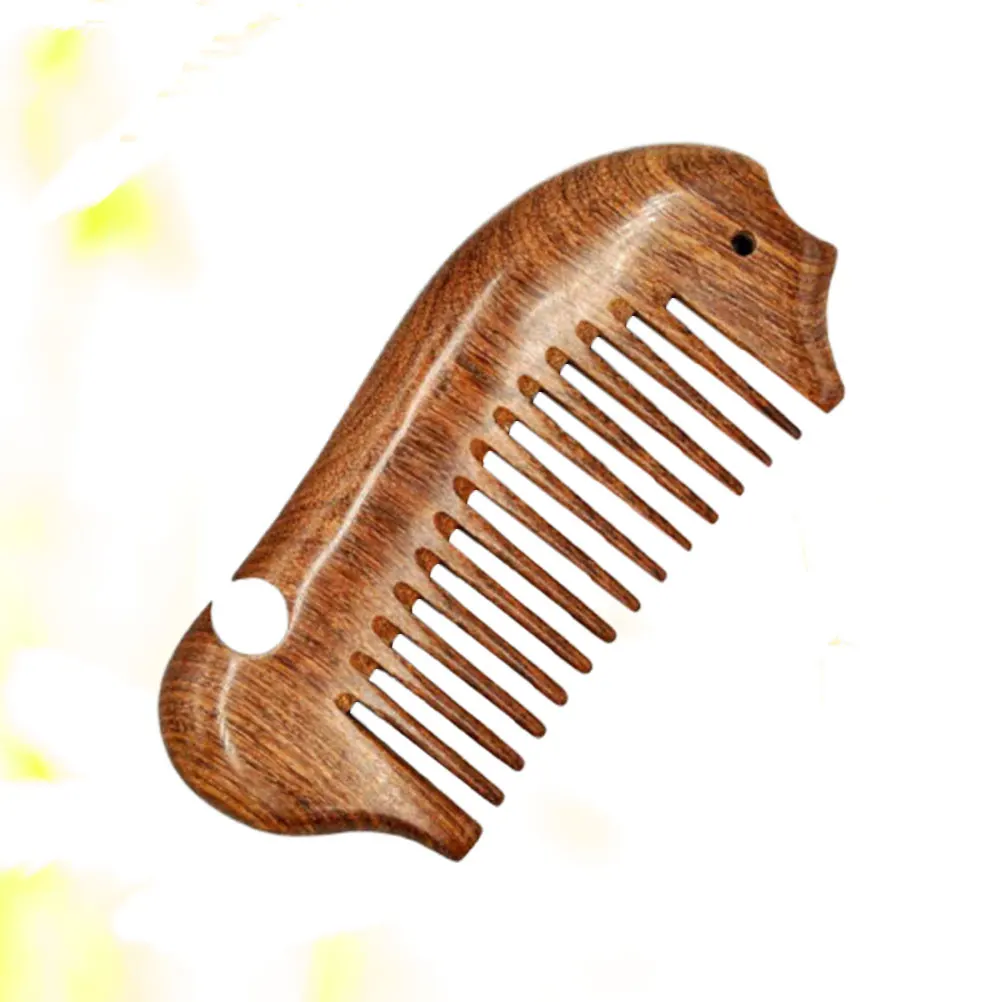 Wooden Hair Comb Small Natural Sandalwood Creative Fish Shape Anti-Static Comb for Woman (Coarse Teeth Pattern)
Wooden Hair Comb Small Natural Sandalwood Creative Fish Shape Anti-Static Comb for Woman (Coarse Teeth Pattern)
