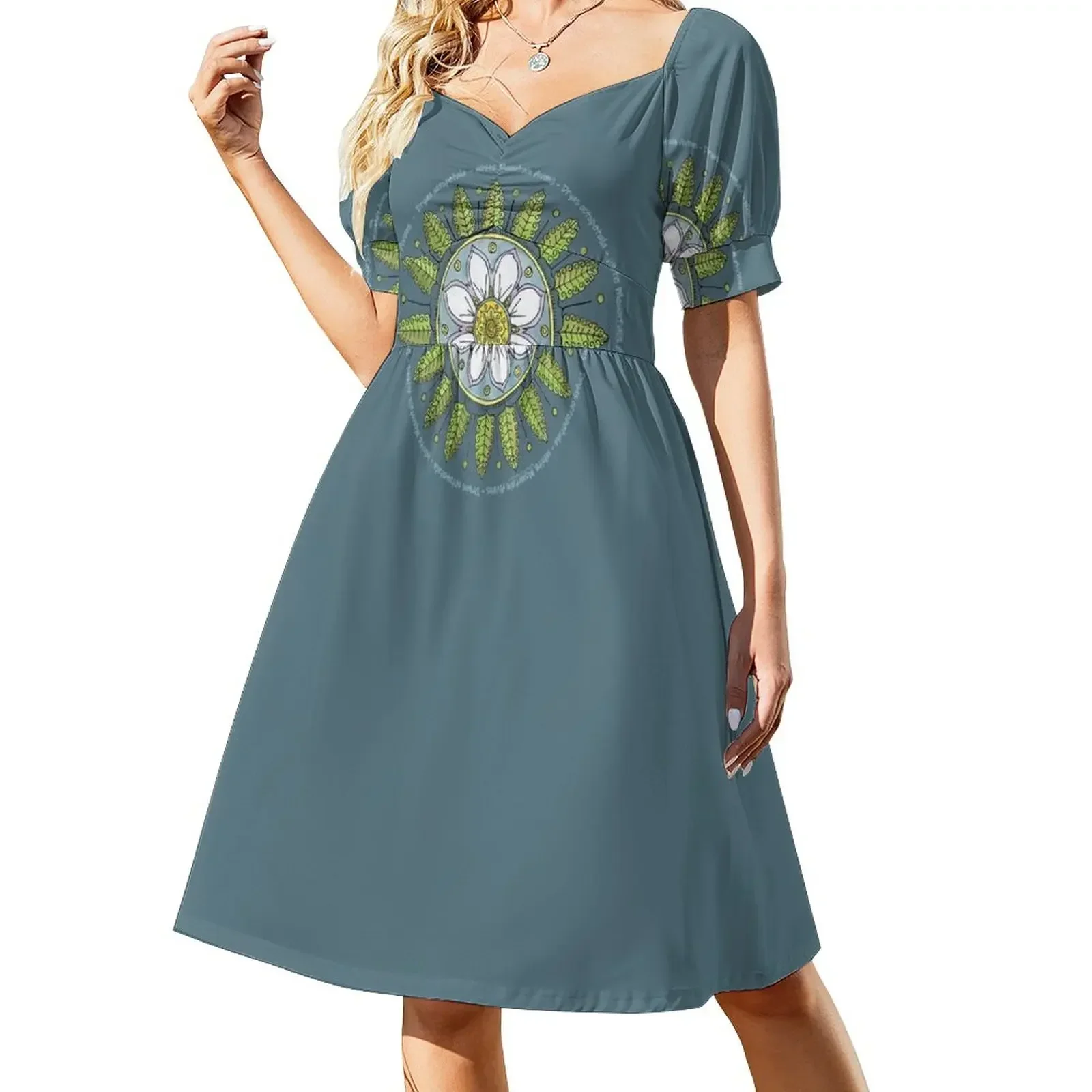 White Mountain Avens - Dryas octopetala Short-Sleeved Dress sexy dress Elegant gowns women's evening dress 2025
White Mountain Avens - Dryas octopetala Short-Sleeved Dress sexy dress Elegant gowns women's evening dress 2025