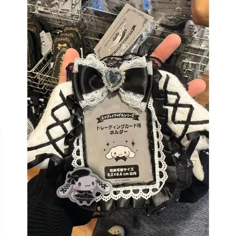 9Cm Sanrio Cinnamoroll Kuromi Black Lace Retro Protective Case Small Card Storage Compact and Exquisite Girl's Birthdays Gifts
9Cm Sanrio Cinnamoroll Kuromi Black Lace Retro Protective Case Small Card Storage Compact and Exquisite Girl's Birthdays Gifts