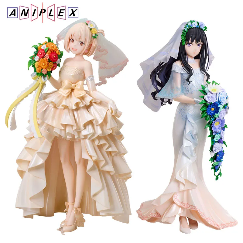 Подлинная оригинальная ANIPLEX Lycoris Nishikigi Chisato Inoue Takina, свадебная аниме-фигурка, Коллекционная модель, кукла, орнамент, подарки
Подлинная оригинальная ANIPLEX Lycoris Nishikigi Chisato Inoue Takina, свадебная аниме-фигурка, Коллекционная модель, кукла, орнамент, подарки