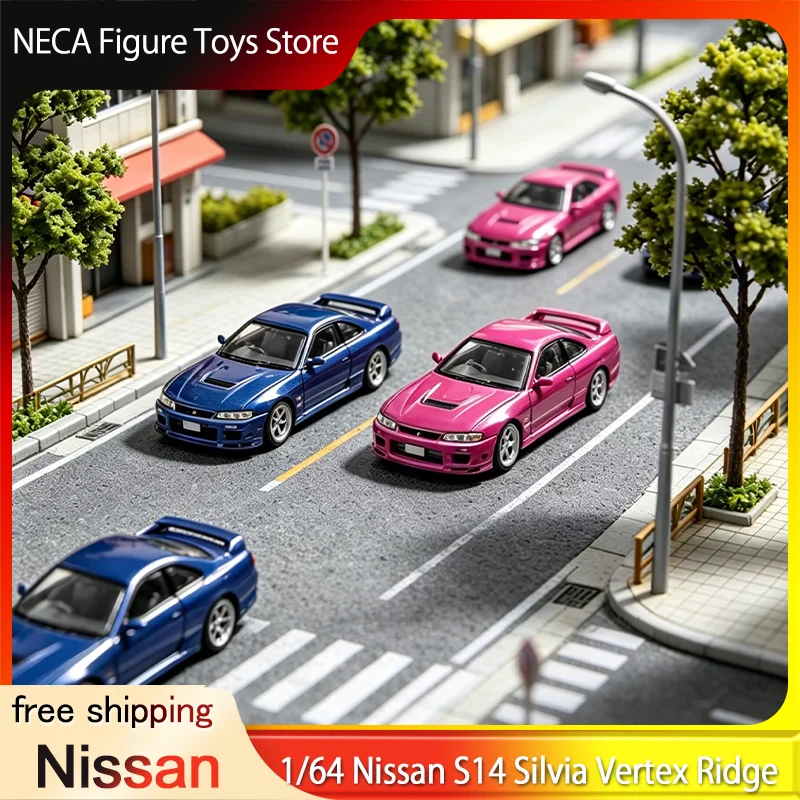 Pre-order 1/64 Nissan S14 Silvia Vertex Ridge Alloy Diecast Model Classic JDM Racing Metal Car toy Collectible Ornament Gift
Pre-order 1/64 Nissan S14 Silvia Vertex Ridge Alloy Diecast Model Classic JDM Racing Metal Car toy Collectible Ornament Gift