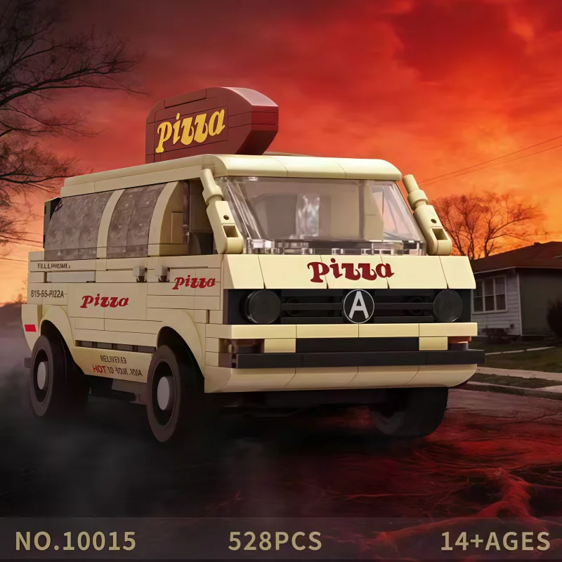 Beige Retro Pizza Food Truck Building Blocks, Classic Delivery Vehicle Model, Comes With Printed Stickers, Suitable For Decorati
Beige Retro Pizza Food Truck Building Blocks, Classic Delivery Vehicle Model, Comes With Printed Stickers, Suitable For Decorati