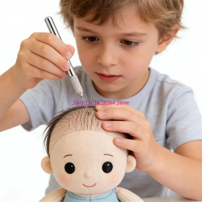 Comfortable Hair Planting Device Doll Rooted Needle for Craft Project Doll Task
Comfortable Hair Planting Device Doll Rooted Needle for Craft Project Doll Task