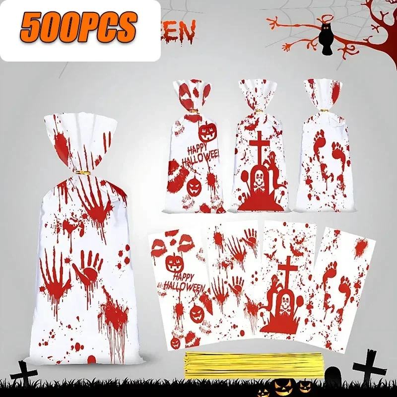 500PCS Halloween Candy Bag Party Gift Bag Children's Party Snack Storage Opp Bag Halloween Gift Bag Party Supplies
500PCS Halloween Candy Bag Party Gift Bag Children's Party Snack Storage Opp Bag Halloween Gift Bag Party Supplies