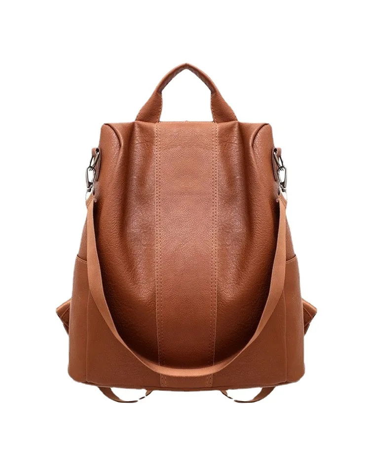 2025 New Backpack Large Capacity Simple Anti-theft Bag Korean Version Backpack Women's Casual Versatile Soft Leather Trend
2025 New Backpack Large Capacity Simple Anti-theft Bag Korean Version Backpack Women's Casual Versatile Soft Leather Trend