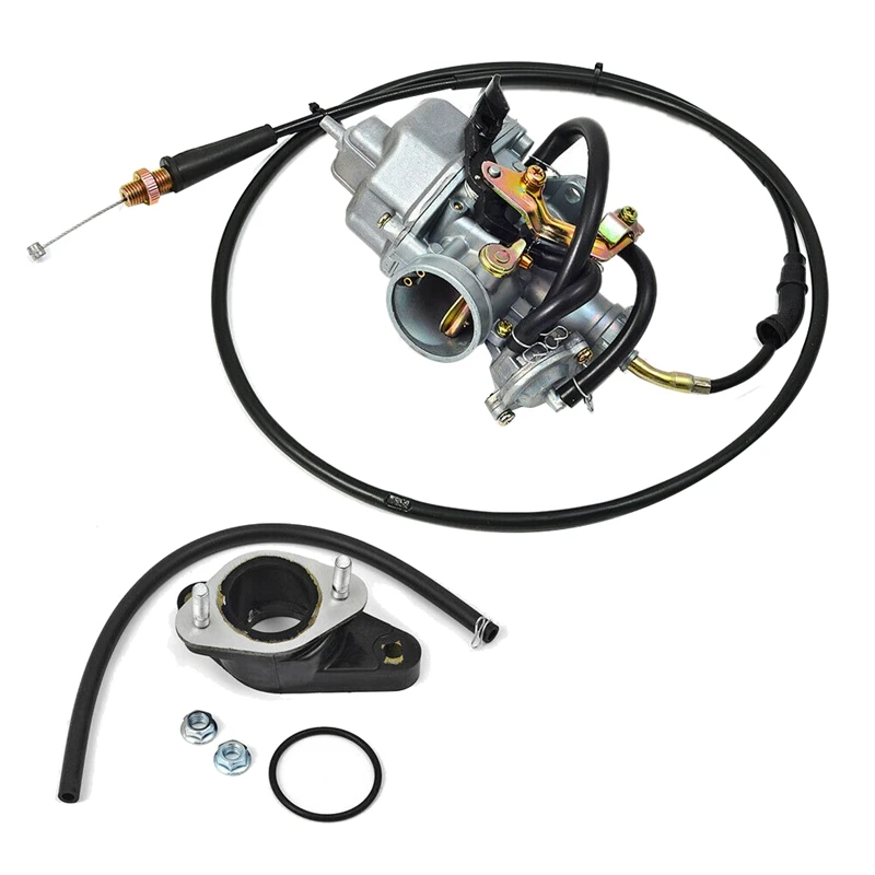Carburetor & Throttle Cable Intake Manifold For Honda Recon 250 TRX250 1997-2007 Carb
Carburetor & Throttle Cable Intake Manifold For Honda Recon 250 TRX250 1997-2007 Carb