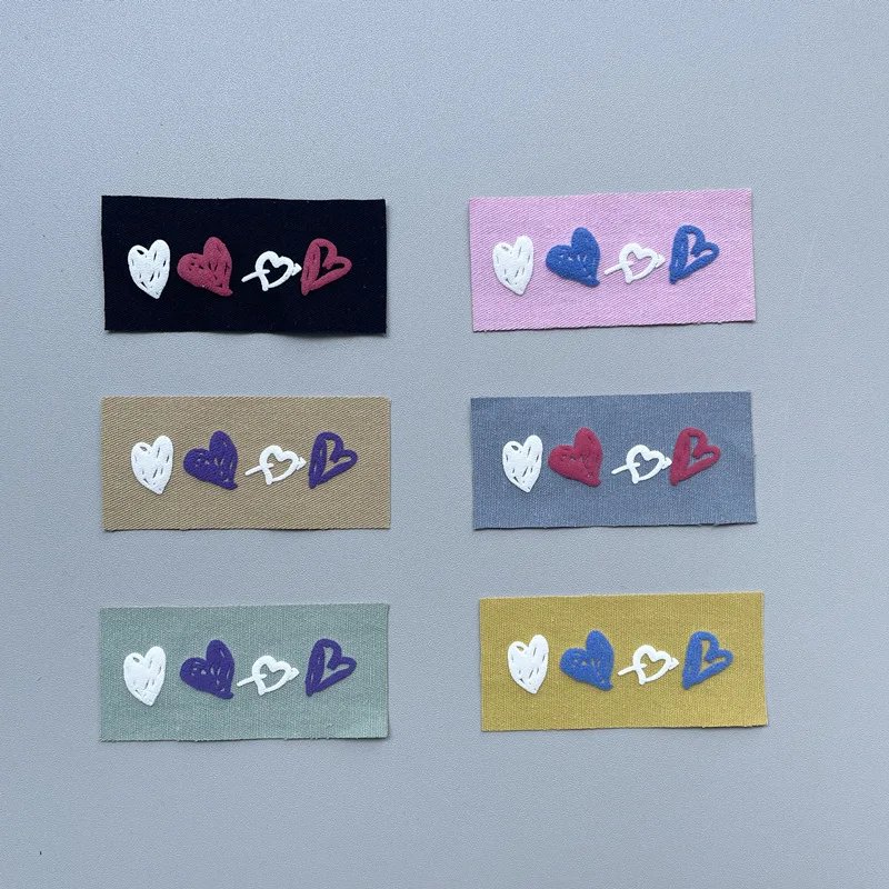 Mixed 6Pcs/Lot Soft fabric patches fashion color printed Loves stickers Sew on Applique Clothing handmade DIY Garment Accesso
Mixed 6Pcs/Lot Soft fabric patches fashion color printed Loves stickers Sew on Applique Clothing handmade DIY Garment Accesso