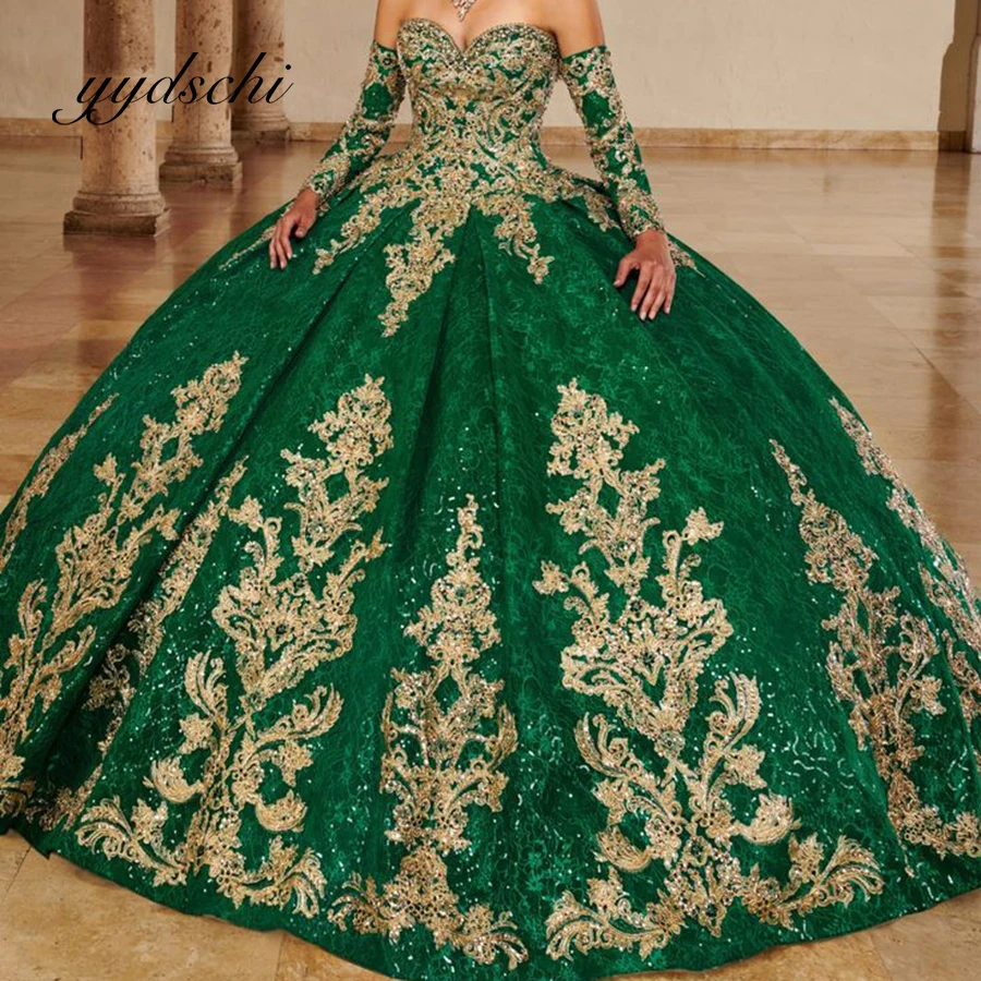 Luxury Crystal Quinceanera Dresses Beading Party Elegant Applique Evening Court Train Prom Dress for Women Tulle Green Ball Gown
Luxury Crystal Quinceanera Dresses Beading Party Elegant Applique Evening Court Train Prom Dress for Women Tulle Green Ball Gown