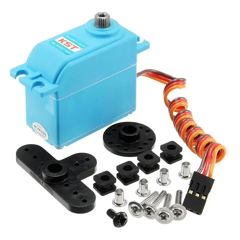 KST BLS662WP V2.0 25 кг 8,4 В бесщеточный водонепроницаемый сервопривод для радиоуправляемой модели RC автомобиля
KST BLS662WP V2.0 25 кг 8,4 В бесщеточный водонепроницаемый сервопривод для радиоуправляемой модели RC автомобиля