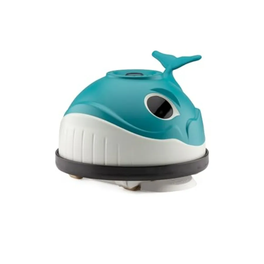 Above-ground suction pool cleaner for any size pool, W3900 Wanda the Whale, automatic vacuum, durable PVC, blue, self-propelled
Above-ground suction pool cleaner for any size pool, W3900 Wanda the Whale, automatic vacuum, durable PVC, blue, self-propelled
