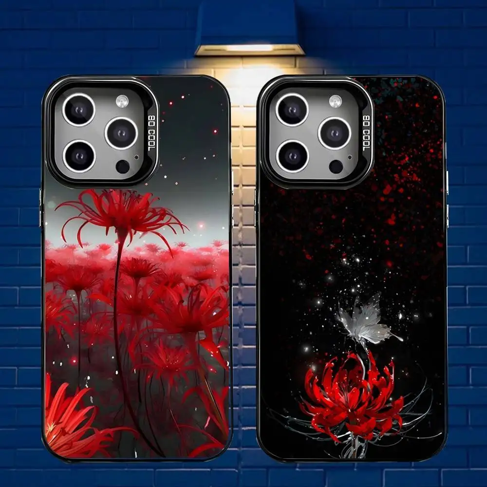 red spider lily Phone Case For iPhone 16,15,14,13,12,11,Mini,Pro,E,MAX Gray Matte Silicone Black Cover
red spider lily Phone Case For iPhone 16,15,14,13,12,11,Mini,Pro,E,MAX Gray Matte Silicone Black Cover