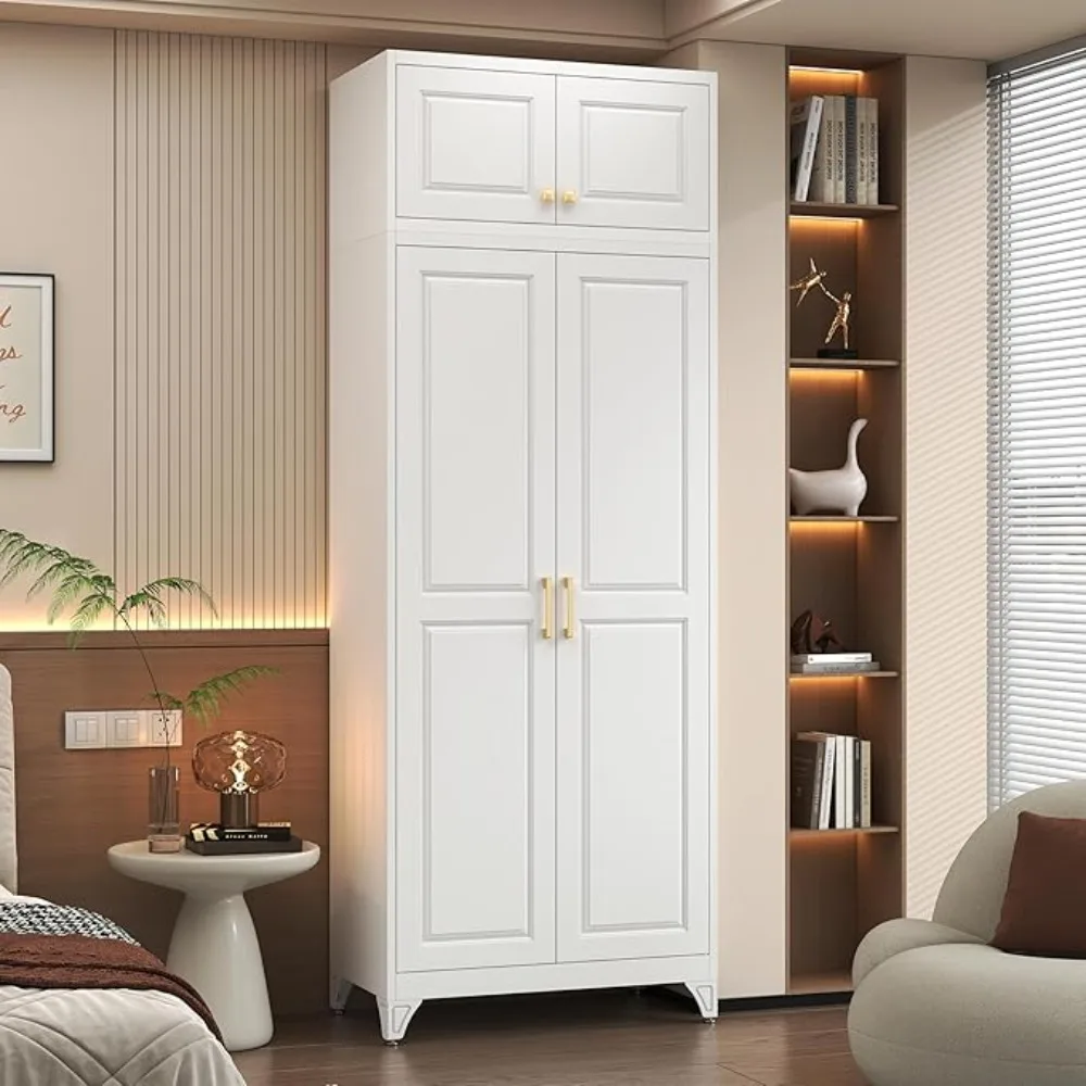 Metal Wall Cabinet, Upper Cabinet or Wardrobe, Small Top Storage Cabinet or Bedroom, Living Room, White, 18" D x 32" W x1 5" H -
Metal Wall Cabinet, Upper Cabinet or Wardrobe, Small Top Storage Cabinet or Bedroom, Living Room, White, 18" D x 32" W x1 5" H -