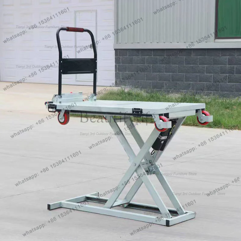 Modern Simple Hand Push Electric Hydraulic Lifting Portable Cart Handling Scissor Mobile Flat Cart Commercial Tool Мастера
Modern Simple Hand Push Electric Hydraulic Lifting Portable Cart Handling Scissor Mobile Flat Cart Commercial Tool Мастера