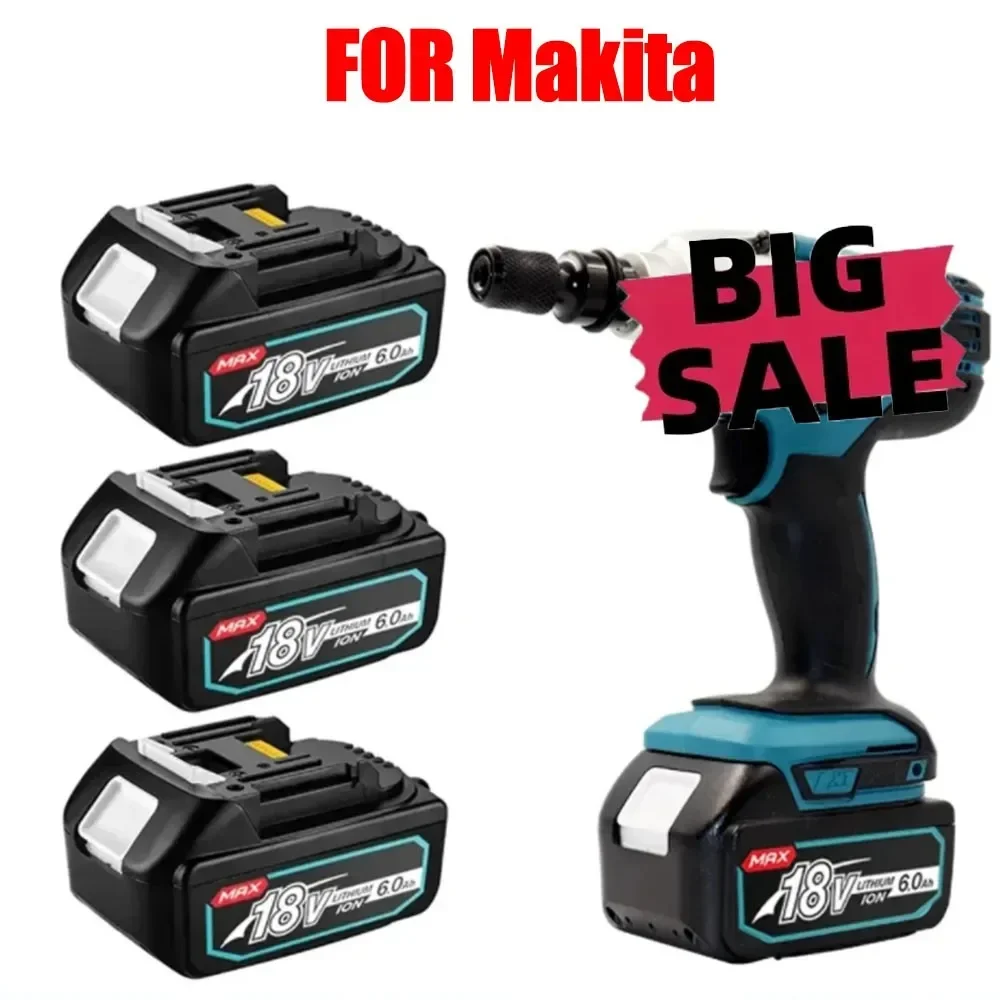 2025 New 18V 6.0AH for Makita BL1860 BL1850B BL1850 BL1840 BL1830 BL1820 BL1815 LXT-400 Replacement Lithium Battery
2025 New 18V 6.0AH for Makita BL1860 BL1850B BL1850 BL1840 BL1830 BL1820 BL1815 LXT-400 Replacement Lithium Battery