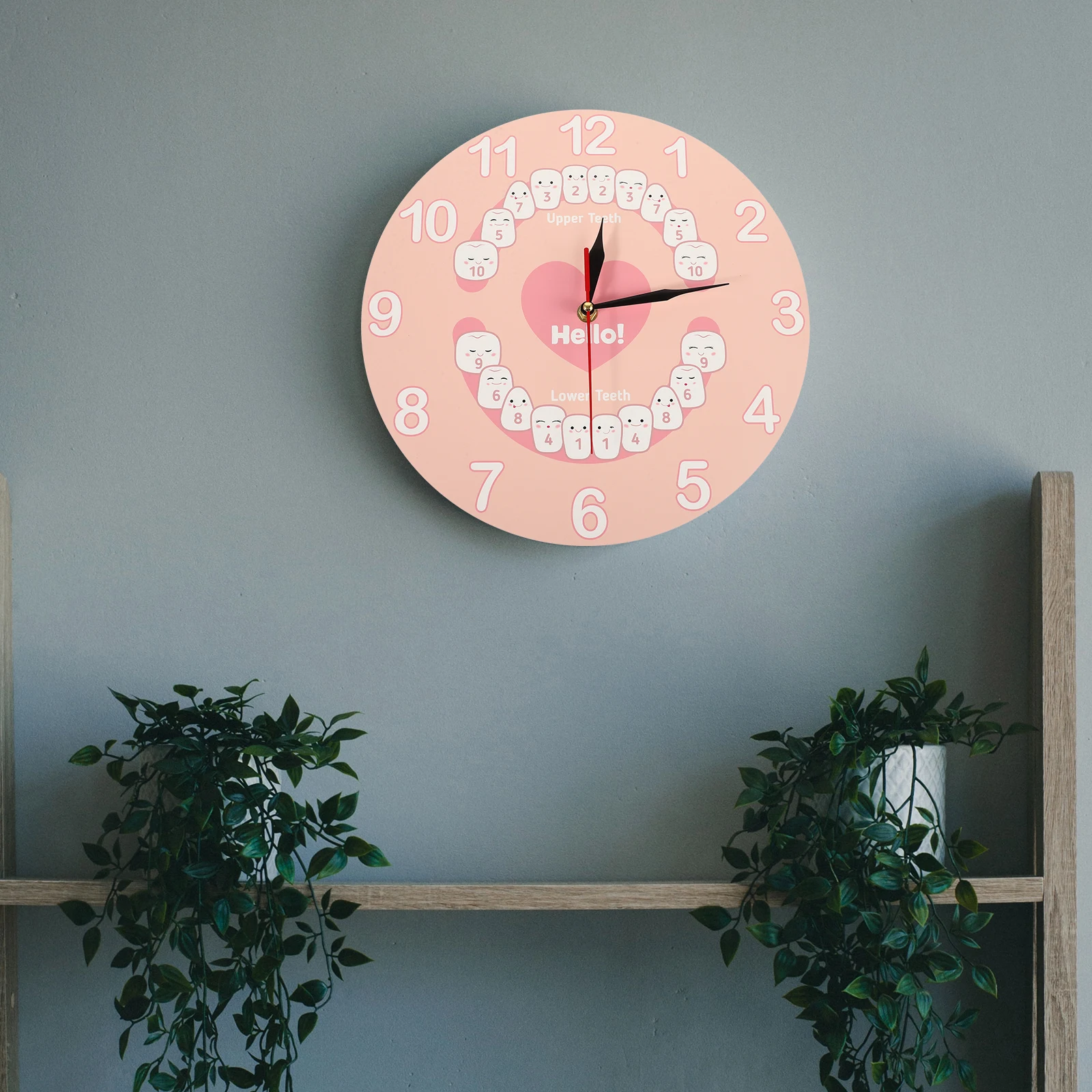 Teething Wall Pendant Living Room Silent Decorative Clock Pu Plastic Design Home Decor Nursery Teething
Teething Wall Pendant Living Room Silent Decorative Clock Pu Plastic Design Home Decor Nursery Teething