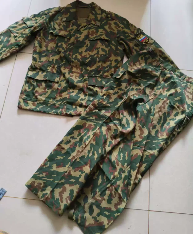 Soviet 93VSR Camouflage Uniform Include Jacket Pants 52-3 Russian
Soviet 93VSR Camouflage Uniform Include Jacket Pants 52-3 Russian