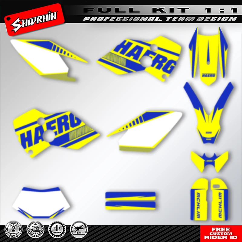 Sawrain Motorcycle Graphics MX Sticker for HUSABERG 2001 2002 2003 2004 2005 FE 003
Sawrain Motorcycle Graphics MX Sticker for HUSABERG 2001 2002 2003 2004 2005 FE 003