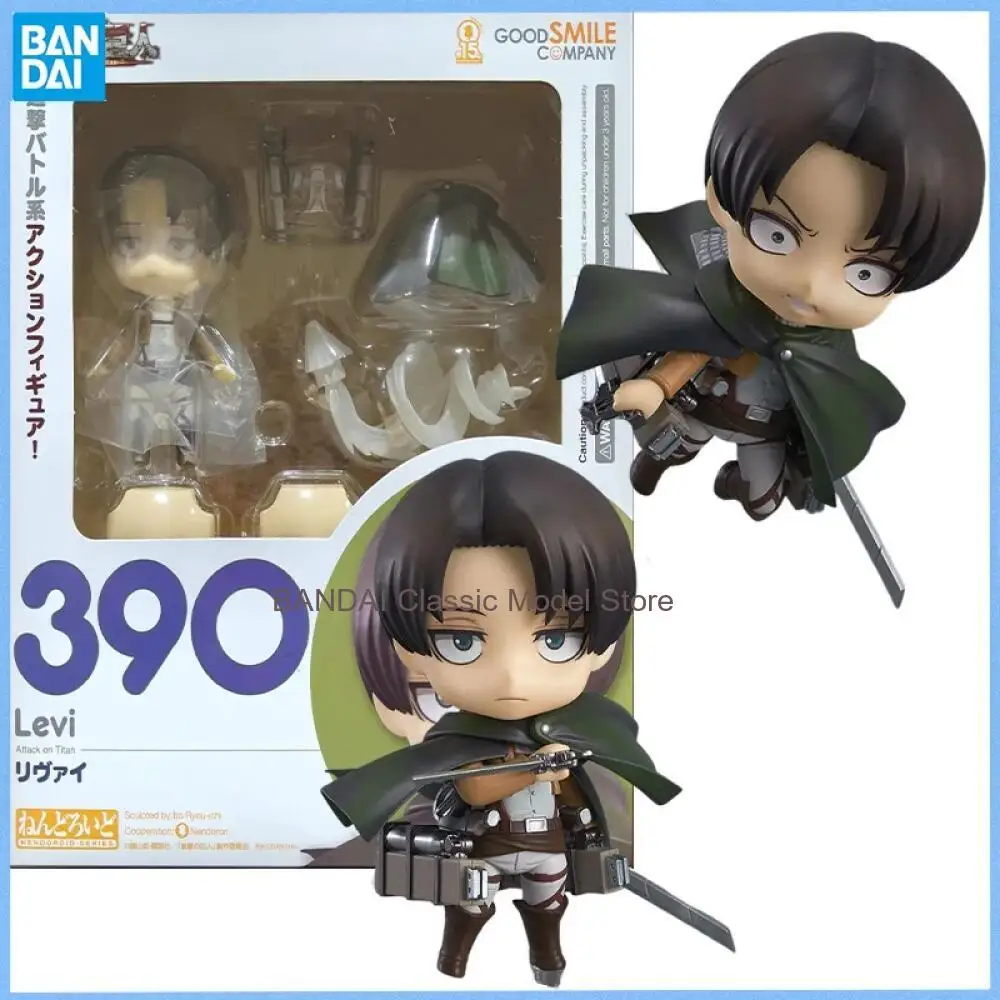 GSC Nendoroid Attack on Titan Levi Ackerman Anime Action Figure Collectible Movable Model Doll Toy Gift For Anime Collectors
GSC Nendoroid Attack on Titan Levi Ackerman Anime Action Figure Collectible Movable Model Doll Toy Gift For Anime Collectors
