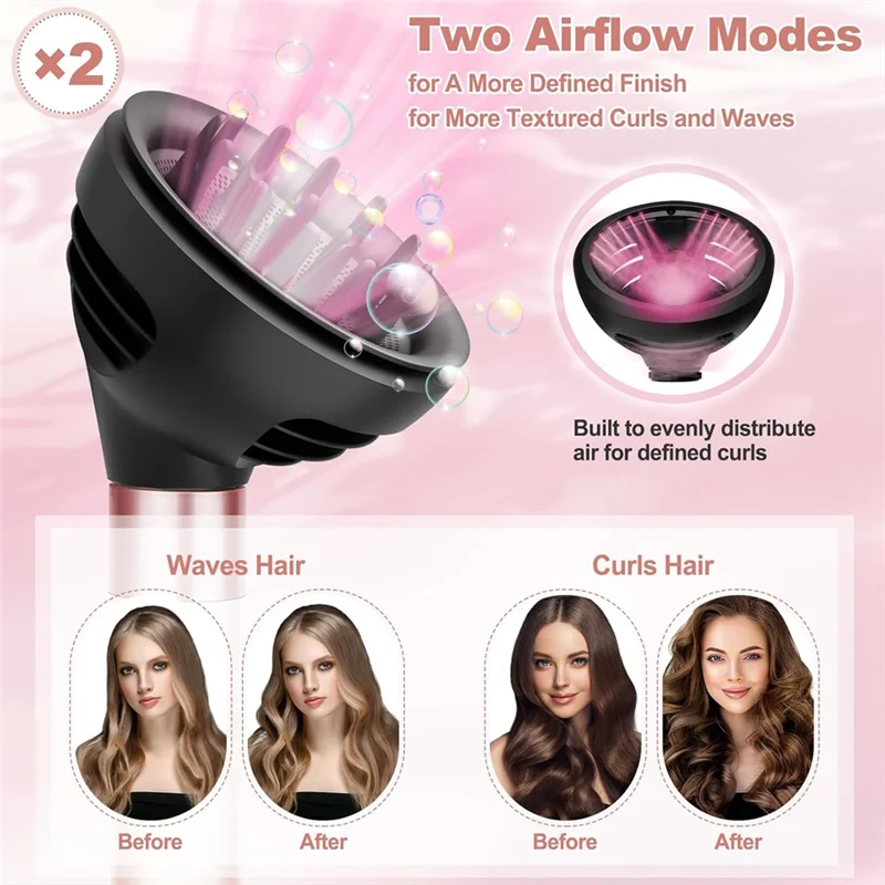 A98I-Wave Curl Diffuser Black And Large Round Brush Attachment For Dyson Airwrap To Enhance Curl Definition Control Wavy
A98I-Wave Curl Diffuser Black And Large Round Brush Attachment For Dyson Airwrap To Enhance Curl Definition Control Wavy