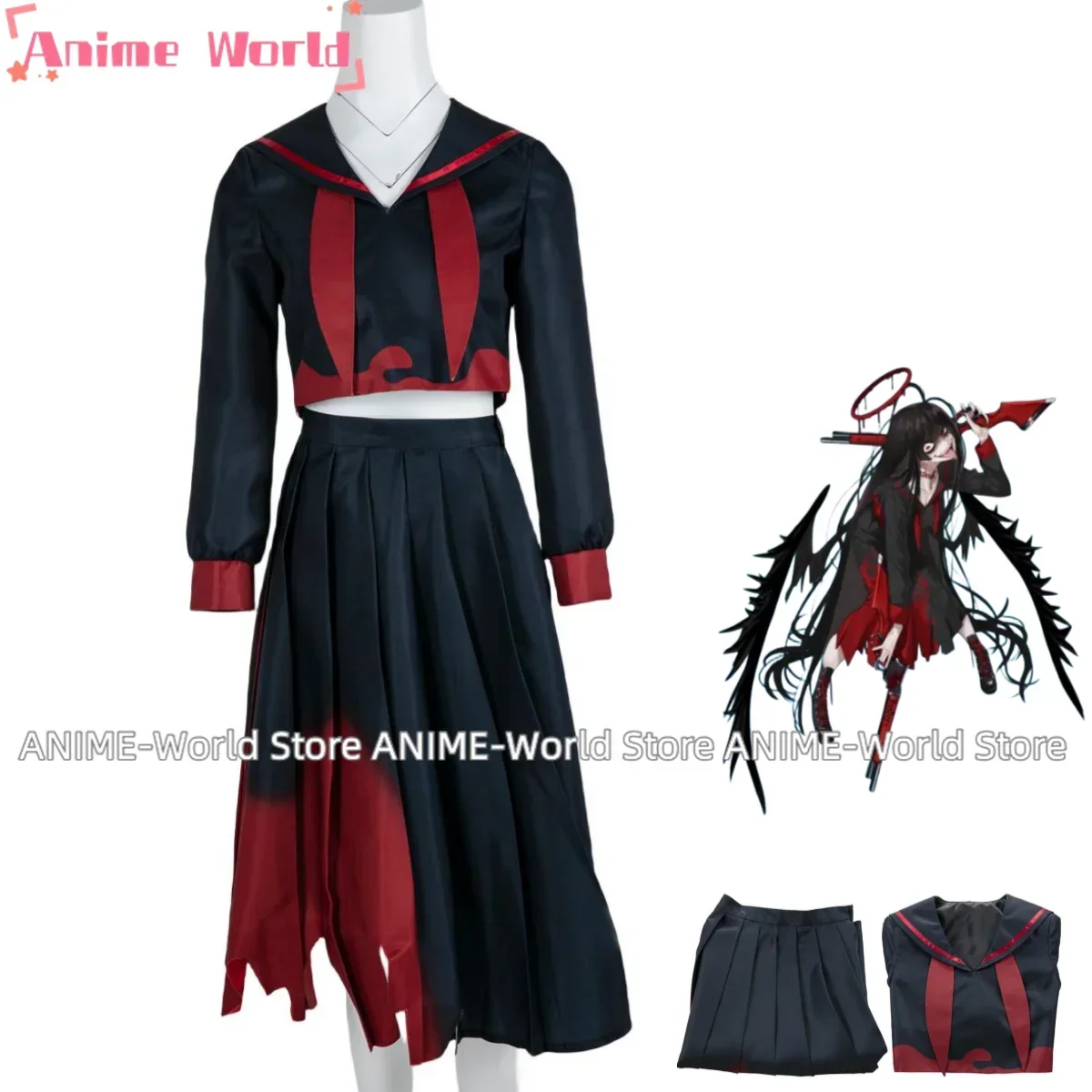 Anime Game Blue Archive Kenzaki Tsurugi Cosplay Costume Project MX Japan South Korea JK Uniform Skirt Woman Sexy Halloween Suit
Anime Game Blue Archive Kenzaki Tsurugi Cosplay Costume Project MX Japan South Korea JK Uniform Skirt Woman Sexy Halloween Suit
