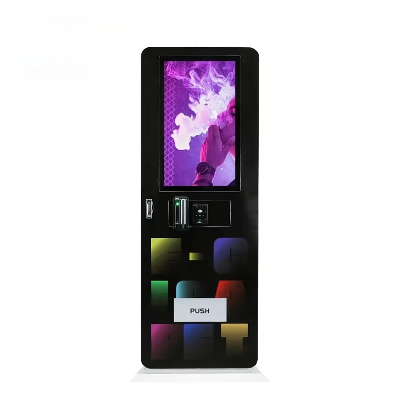 Outdoor Weatherproof Cigarette Vending Machine with Age Verification Card Reader Credit Card Coin Payment 220V Stainless Steel
Outdoor Weatherproof Cigarette Vending Machine with Age Verification Card Reader Credit Card Coin Payment 220V Stainless Steel