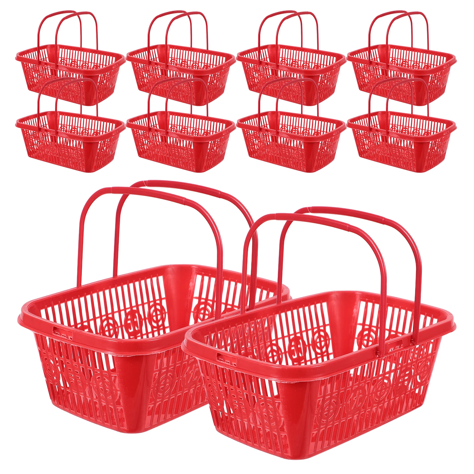10 Pcs Plastic Fruit Picking Basket Small Square Berry Keeper Strawberries Blueberries Grapes Handle Drainage Storage Container
10 Pcs Plastic Fruit Picking Basket Small Square Berry Keeper Strawberries Blueberries Grapes Handle Drainage Storage Container