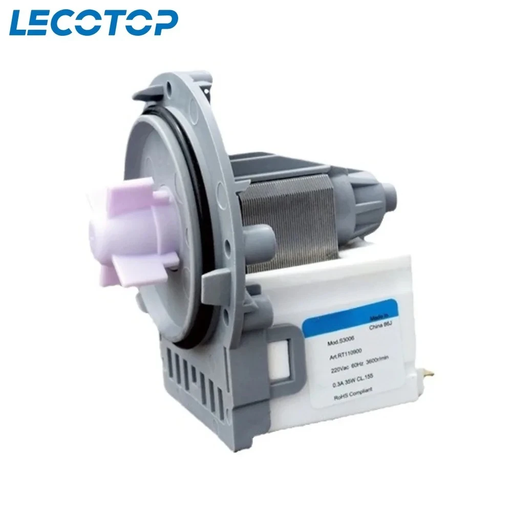 New S3006 EAU61383501 220V 60Hz 35W Drain Pump Motor For LG Washing Machine Washer Drainage Replacement Parts
New S3006 EAU61383501 220V 60Hz 35W Drain Pump Motor For LG Washing Machine Washer Drainage Replacement Parts