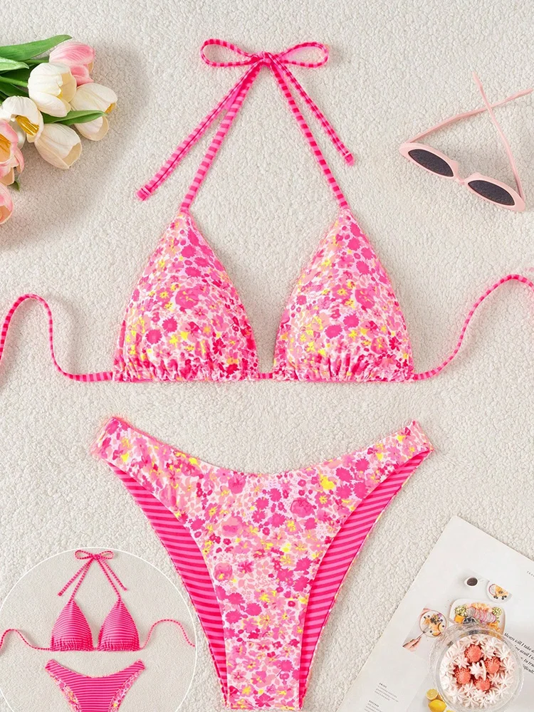 Сексуальный купальник-бикини с принтом и шнуровкой, двусторонний, женский, раздельный, пляжный, бразильский, 2026, на все сезоны, с открытой спиной, комплект из 2 предметов
Сексуальный купальник-бикини с принтом и шнуровкой, двусторонний, женский, раздельный, пляжный, бразильский, 2026, на все сезоны, с открытой спиной, комплект из 2 предметов