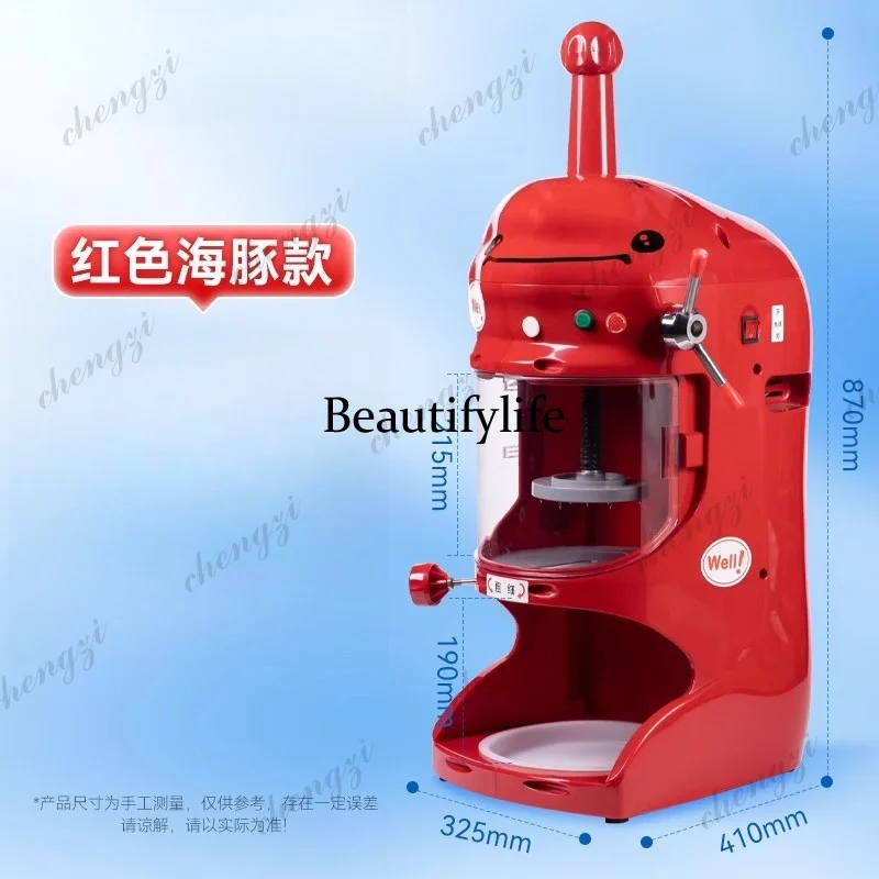 81 Shaved Ice Machine Commercial Milk Tea Shop Dessert Electric Snowflake Hot Pot Shop Ice Brick Shaved Freezing Appliances
81 Shaved Ice Machine Commercial Milk Tea Shop Dessert Electric Snowflake Hot Pot Shop Ice Brick Shaved Freezing Appliances