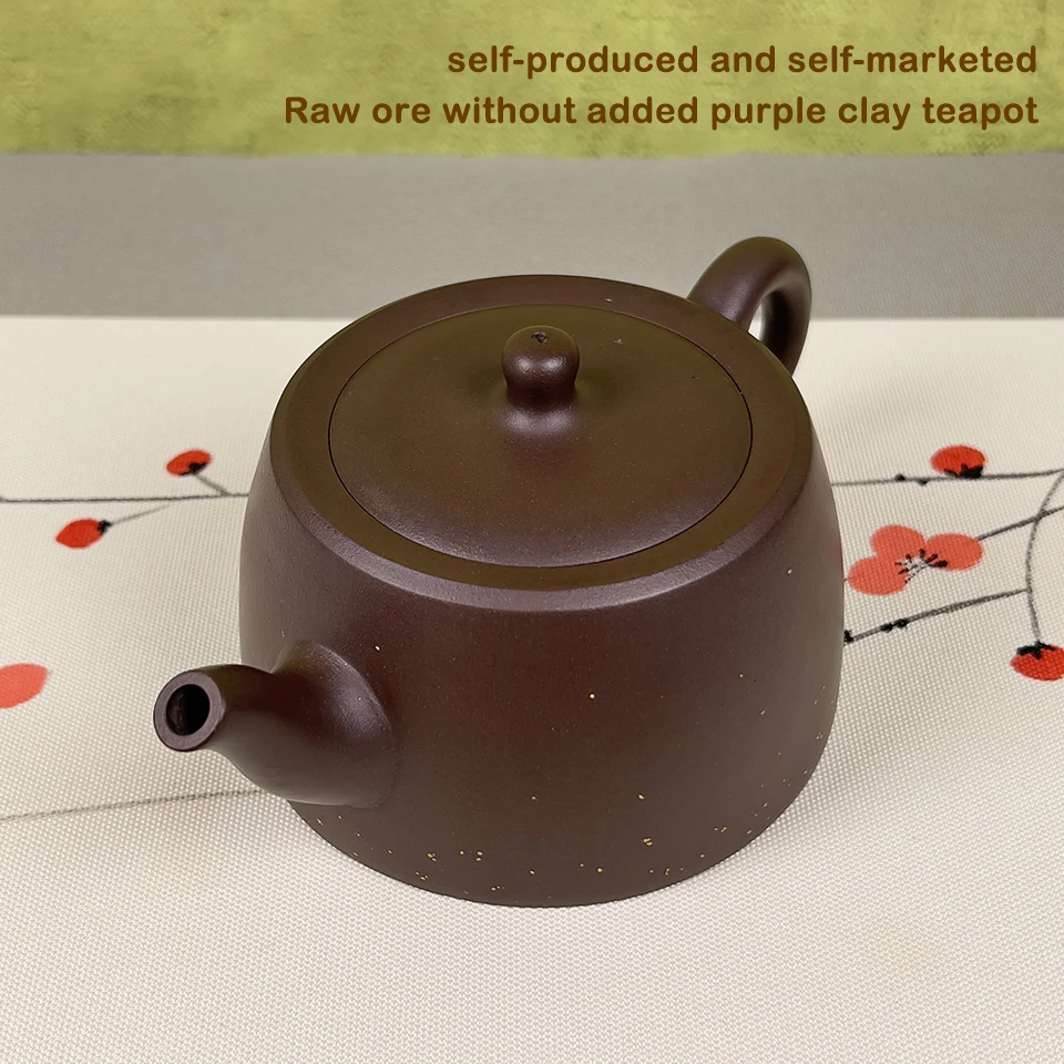 Authentic Yixing handmade purple clay teapot Kung Fu tea set 380ml teapot suitable for homes, offices, and gifts
Authentic Yixing handmade purple clay teapot Kung Fu tea set 380ml teapot suitable for homes, offices, and gifts