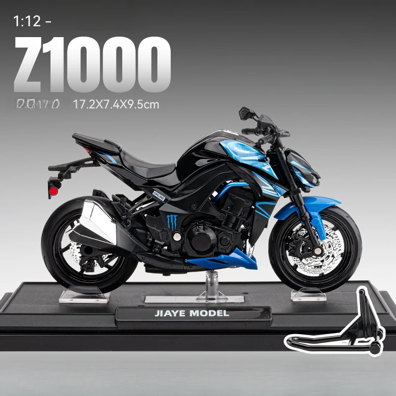 1: 12 Kawasaki Z1000 alloy off-road motorcycle model ornament toy collection gift
1: 12 Kawasaki Z1000 alloy off-road motorcycle model ornament toy collection gift