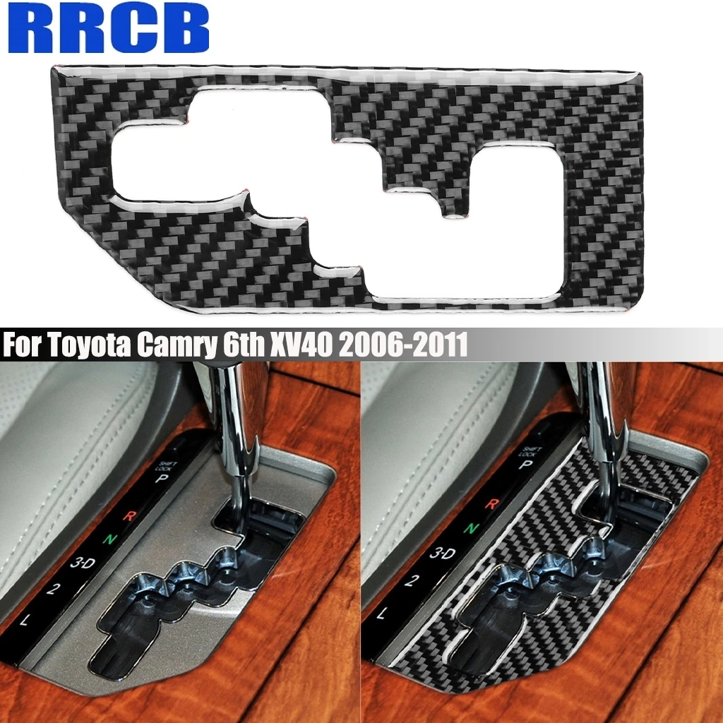 For Toyota Camry 6th XV40 2006-2011 Car Accessories Carbon Fiber Center Console Gear Shift Panel Interior Cover Sticker Trim
For Toyota Camry 6th XV40 2006-2011 Car Accessories Carbon Fiber Center Console Gear Shift Panel Interior Cover Sticker Trim