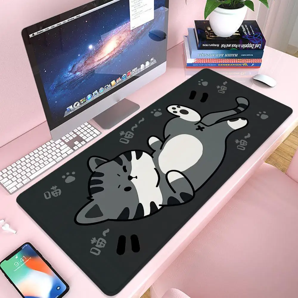 Коврик для мыши с милым мультяшным котом, игровой коврик для мыши 900 × 400, геймерский коврик для мыши Xxl, офисные аксессуары, длинный коврик для клавиатуры, коврик для компьютерного стола
Коврик для мыши с милым мультяшным котом, игровой коврик для мыши 900 × 400, геймерский коврик для мыши Xxl, офисные аксессуары, длинный коврик для клавиатуры, коврик для компьютерного стола