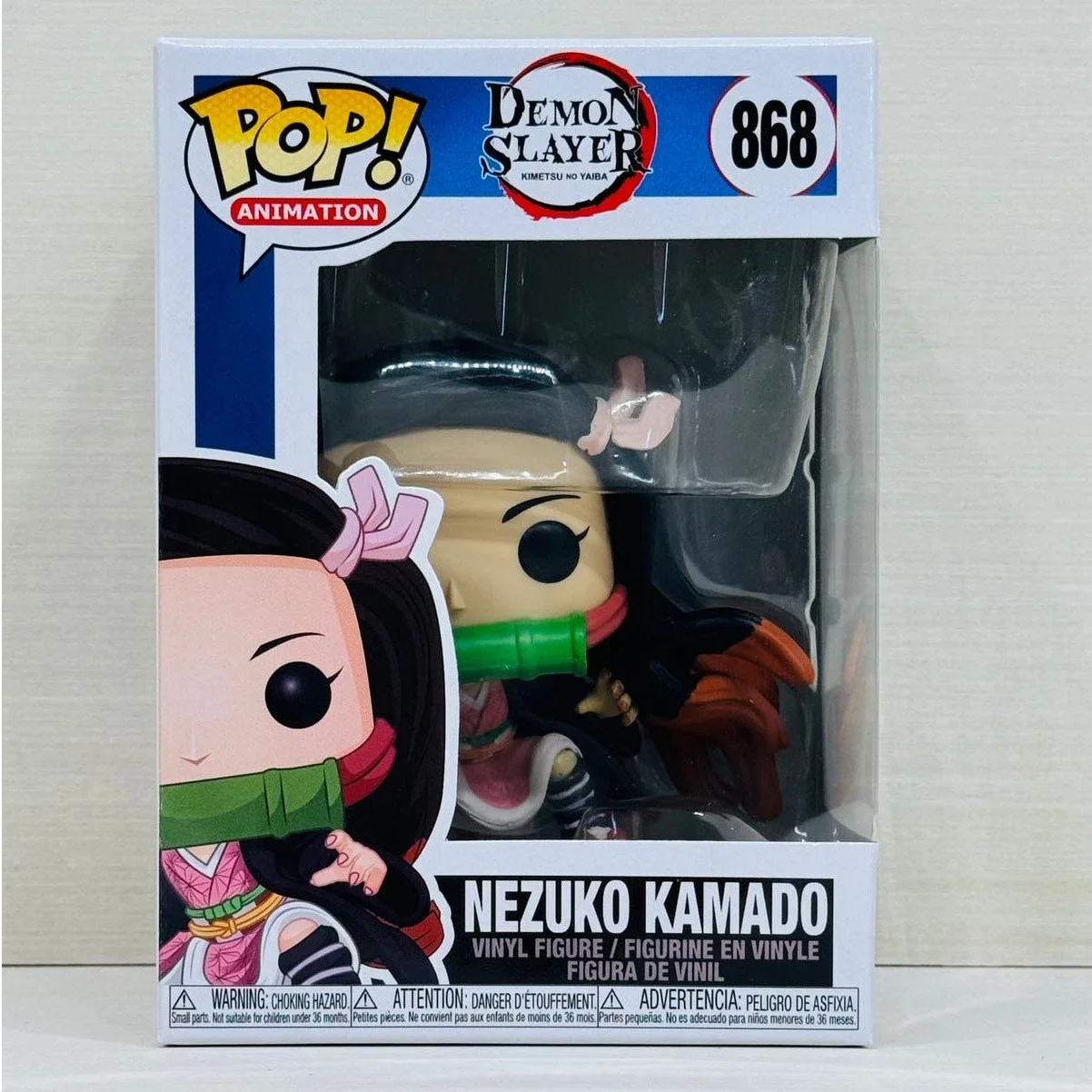 Незуко Камадо # 868 фигурки Funko Pop Demon Slayer аниме фигурка 3,5 дюйма виниловая фигурка Коллекционная ограниченная серия игрушка в подарок
Незуко Камадо # 868 фигурки Funko Pop Demon Slayer аниме фигурка 3,5 дюйма виниловая фигурка Коллекционная ограниченная серия игрушка в подарок