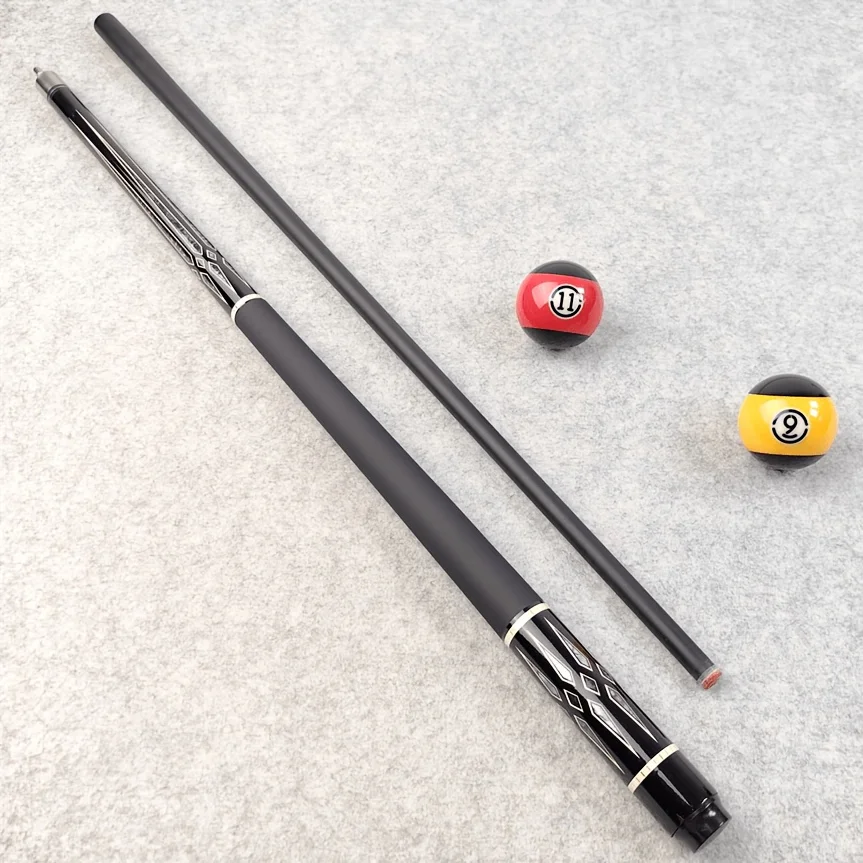 A Billiard Cue with a 1/2 Split Fiberglass Design, Featuring a 13Mm Leather Tip And a Non-Slip Grip
A Billiard Cue with a 1/2 Split Fiberglass Design, Featuring a 13Mm Leather Tip And a Non-Slip Grip