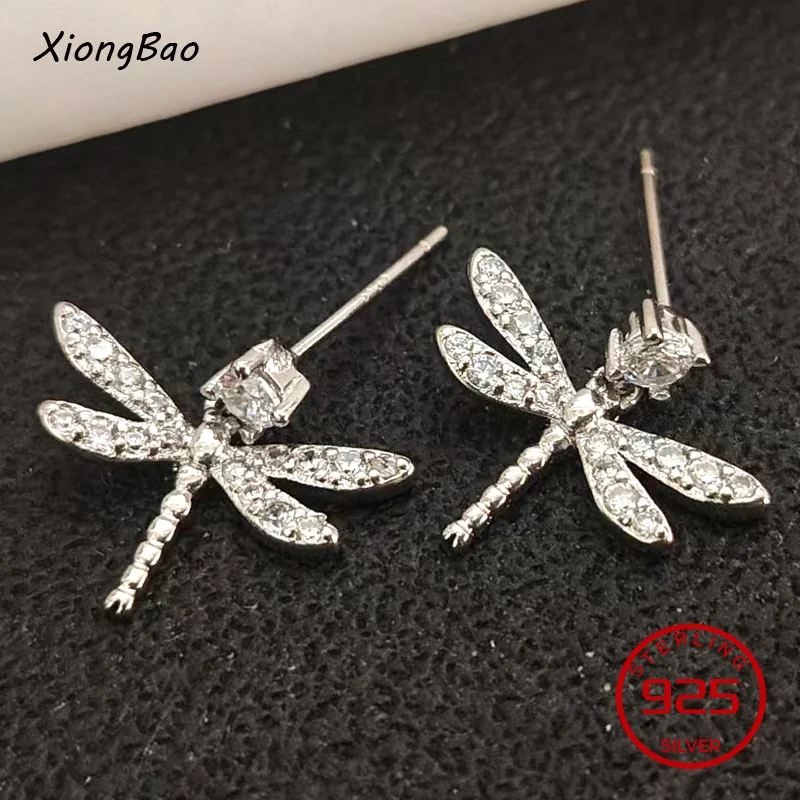 Zircon dragonfly Studs Earring for women brincos bijoux 2026 925 Sterling silver Earrings hot
Zircon dragonfly Studs Earring for women brincos bijoux 2026 925 Sterling silver Earrings hot