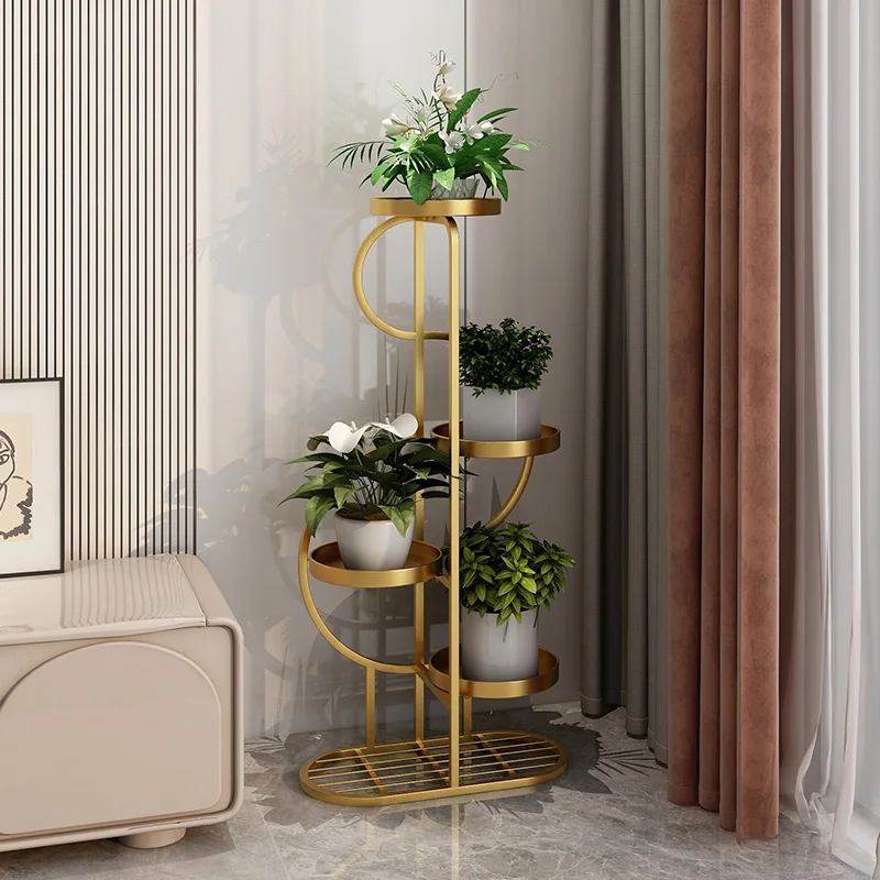 Легкая роскошная многослойная полка для цветов от пола до потолка, стойка для гостиной в помещении
Легкая роскошная многослойная полка для цветов от пола до потолка, стойка для гостиной в помещении