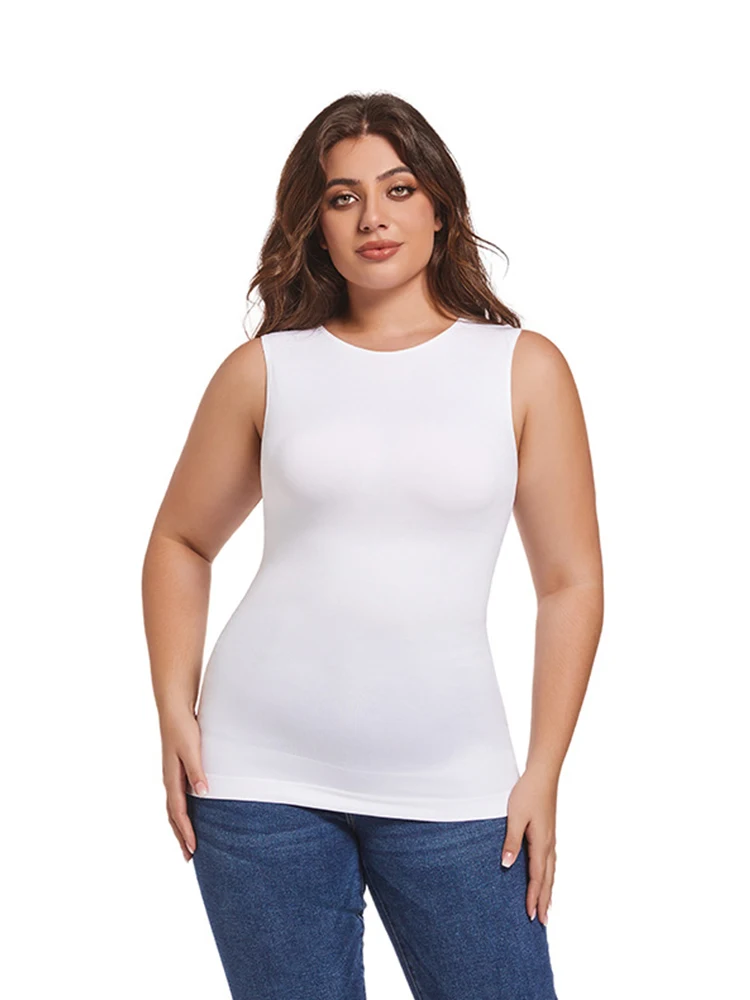 CHUANGERM Shapewear Tank Top for Women Seamless Tummy Control Body Shaper Stretch Camisole
CHUANGERM Shapewear Tank Top for Women Seamless Tummy Control Body Shaper Stretch Camisole