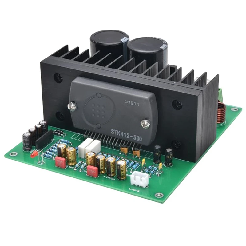 200Wx2 High-Power Beautiful Sound Thick Film STK412-530 Power Amplifier Board Finished Board
200Wx2 High-Power Beautiful Sound Thick Film STK412-530 Power Amplifier Board Finished Board