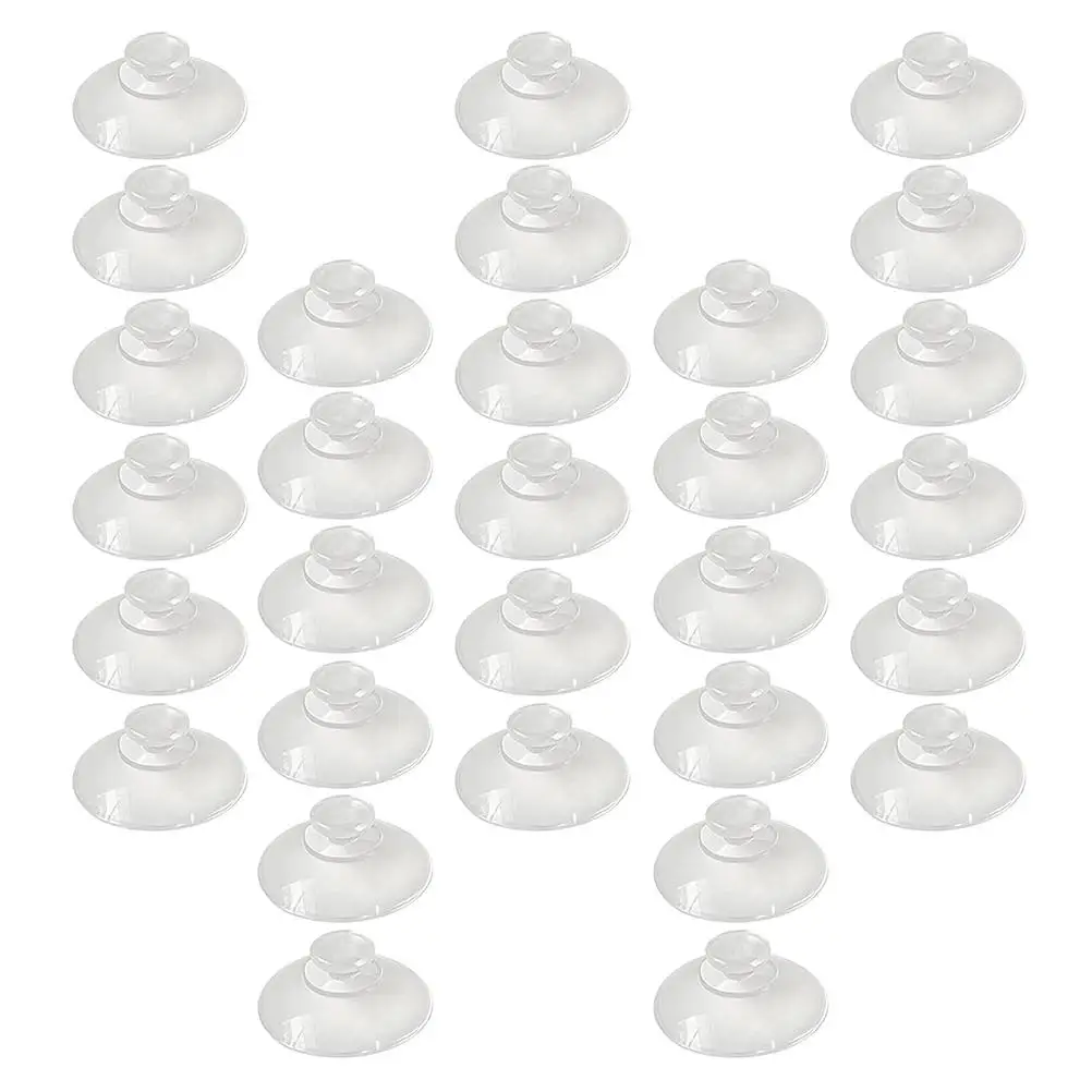 Mushroom Head Suction Cup 100 Pcs Small Transparent Plastic Glass Adsorption Easy Install Practical Tool Simple Design
Mushroom Head Suction Cup 100 Pcs Small Transparent Plastic Glass Adsorption Easy Install Practical Tool Simple Design